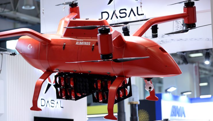 Yangınla mücadele için İHA ordusu