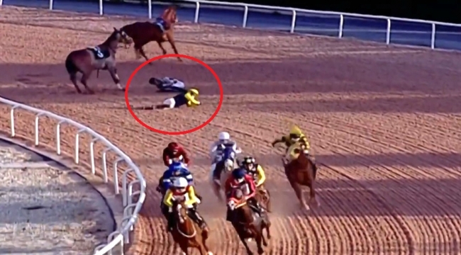 Adana Yeşiloba Hipodromu'nda kaza: 3 yaralı