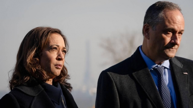 ABD Başkan Yardımcısı Harris'in eşi, katıldığı etkinlikten bomba ihbarıyla çıkarıldı