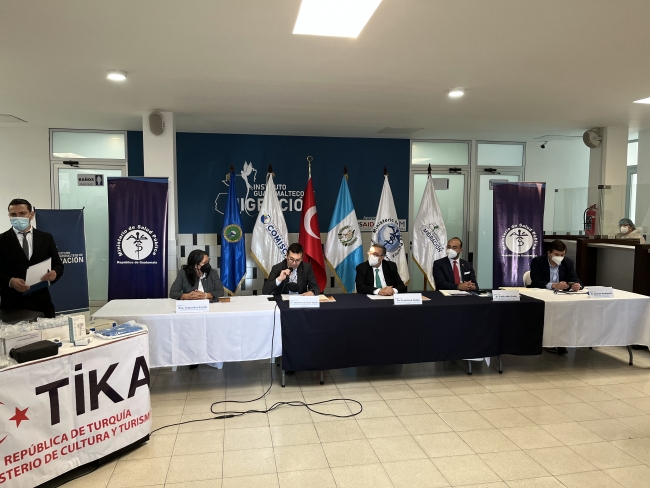 TİKA heyetinden Guatemala'da proje açılışı