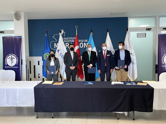 TİKA heyetinden Guatemala'da proje açılışı