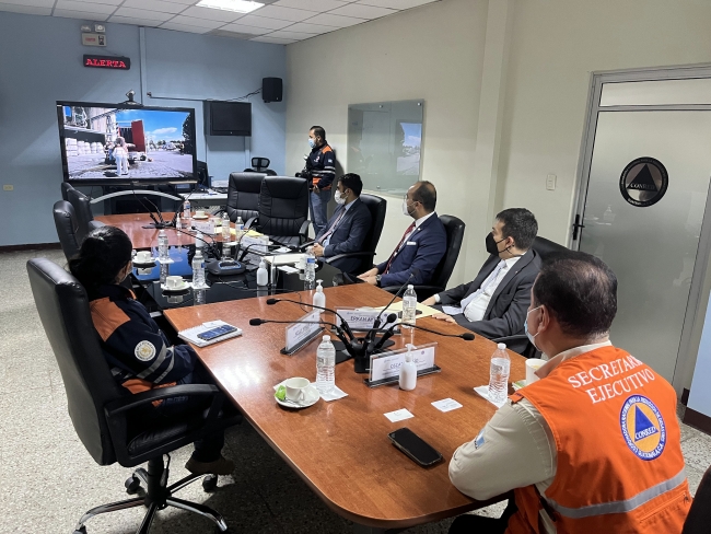 TİKA heyetinden Guatemala'da proje açılışı