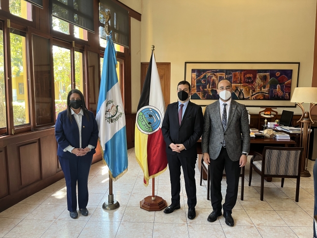 TİKA heyetinden Guatemala'da proje açılışı