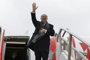 Cumhurbaşkanı Tatar, Antalya Diplomasi Forumu’na katılmak üzere adadan ayrıldı