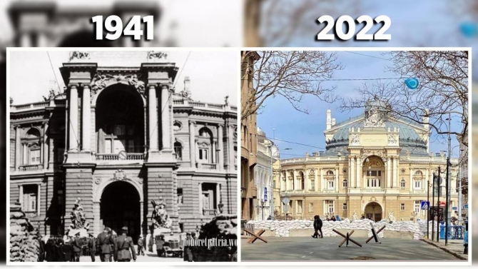 Odessa saldırılara direniyor: 81 yıl önceki görüntüler yine yaşanıyor