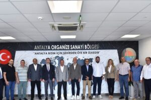 KKTC heyeti Antalya OSB’de incelemelerde bulundu