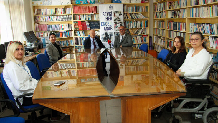 Töre, Ortopedik Özürlüler Derneği’ni ziyaret etti