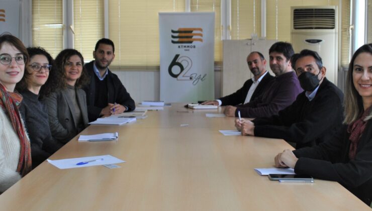 KTMMOB Heyeti, Goethe Enstitüsü’nden AB Burs Programı heyetini ile görüştü