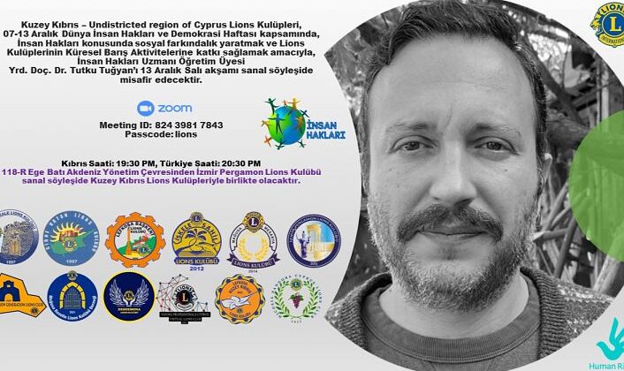 Lions kulüplerinden İnsan Hakları ve Demokrasi Haftası etkinliği…