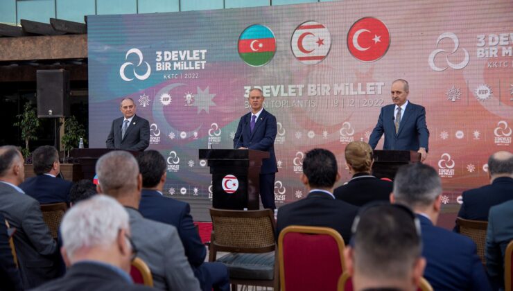 “3 Devlet Bir Millet Basın Toplantısı” düzenlendi