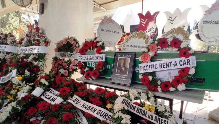 Ünal Çağıner son yolculuğuna uğurlandı