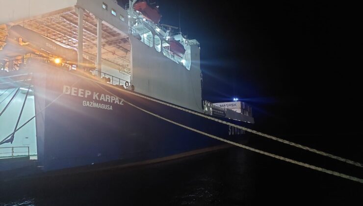 Bazı belediye başkanları iş araçlarıyla birlikte deprem bölgesine gitmek için gemi ile yola çıktı