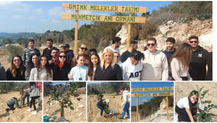 Dikilen her bir fidana ‘Melekler Takımı’ öğretmen ve velilerin adı verildi