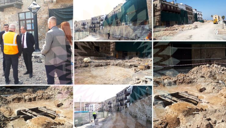 Girne Limanı’nda,Renovasyon ve Restorasyon Projesi devam ediyor…Ataoğlu: Antik Liman hak ettiği değere kavuşacak