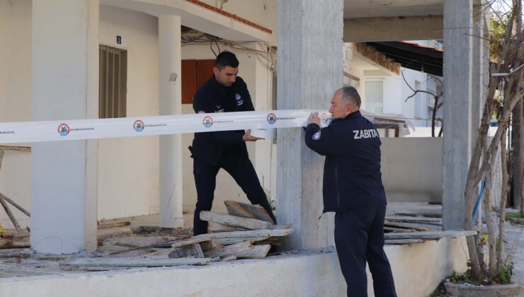 Gazimağusa Belediyesi 1 haftada 3 inşaat mühürledi