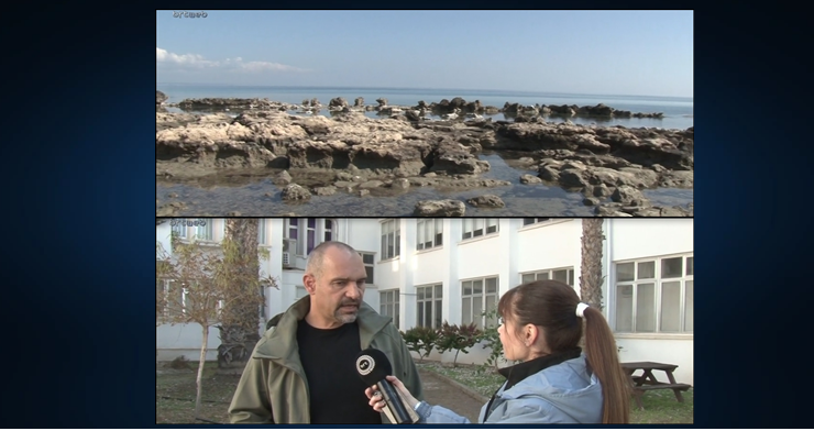 Doç. Dr. Bülent Kızılduman:Deniz seviyesinde yaşanan farklılıklardan ötürü kalıntılar açığa çıktı