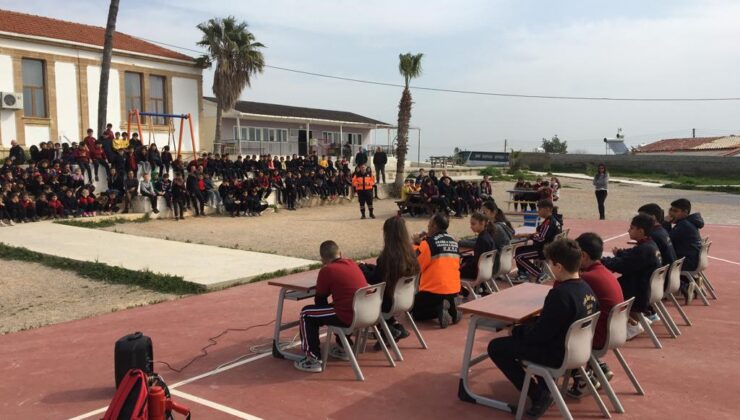 Sivil Savunma Teşkilatı Başkanlığı “Afete Hazır Okul Eğitimleri”ne başladı