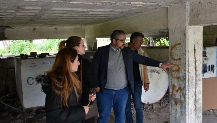 Girne Belediyesi riskli binalara yönelik çalışmaların devam ettiğini açıkladı