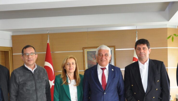 KTMMOB Güzelyurt Belediyesi’ni ziyaret etti