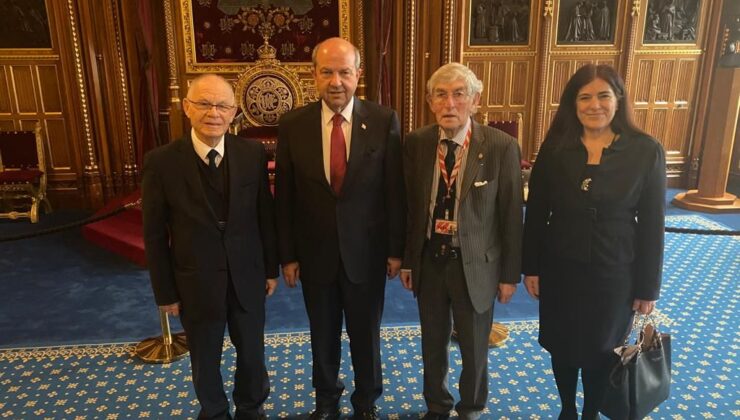 Cumhurbaşkanı Tatar İngiltere Parlamentosu’nu ziyaret etti