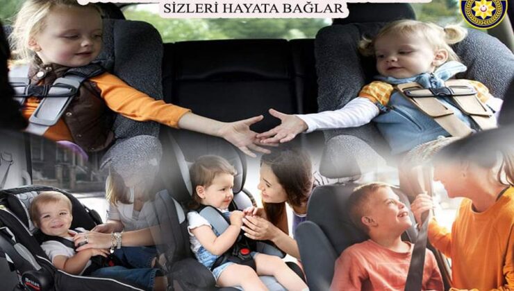 Polis Emniyet Kemeri Yasası gereğince uyulması gereken kuralları hatırlattı