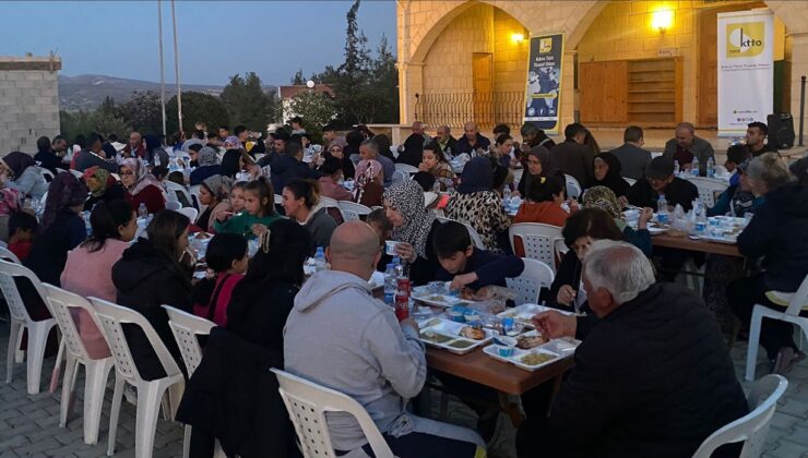 KTTO üç köyde iftar yemeği verdi