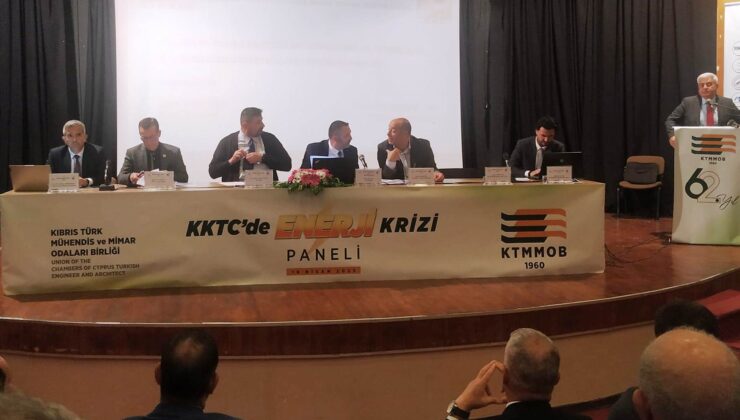“KKTC’de Enerji Krizi” konulu panel düzenlendi
