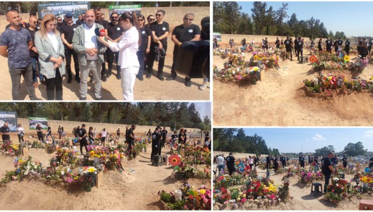 Antakya Medeniyetler Korosu, Şampiyon Melekler’in mezarlarını ziyaret etti