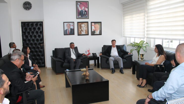 Arıklı, KKTC Malatyalılar Kültür Derneği’ni kabul etti