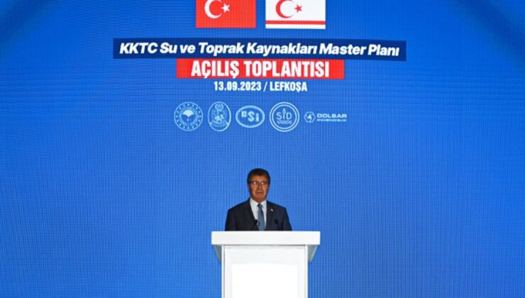 Başbakan Üstel: Bugün su Güzelyurt ovası ile buluşmuştur