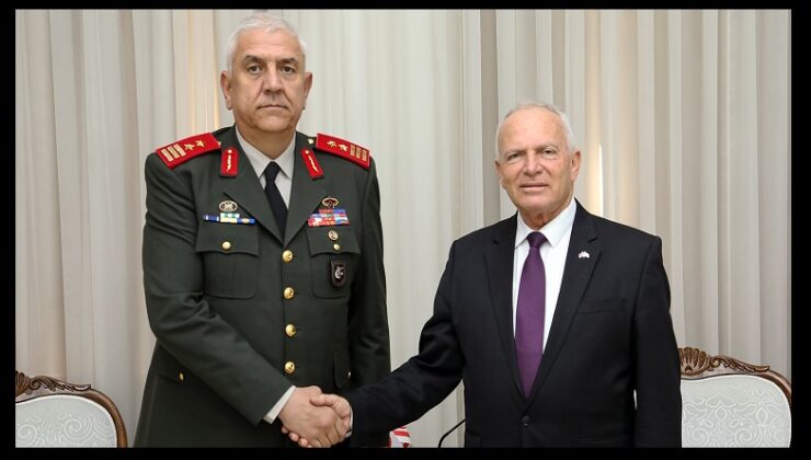 Töre, GKK Komutanı Tümgeneral Osman Aytaç’ı kabul etti