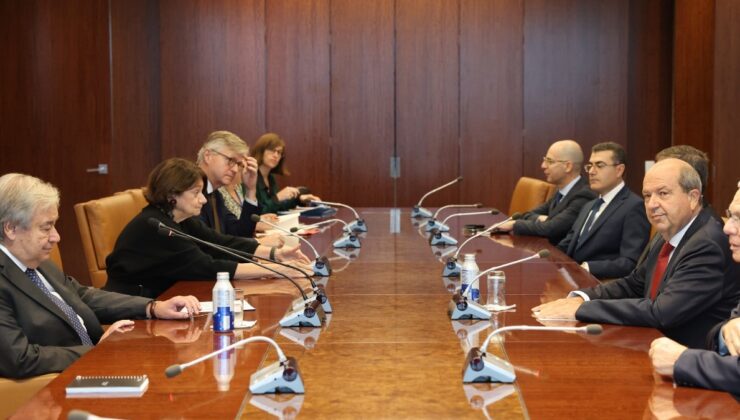 Tatar – Guterres görüşmesi başladı