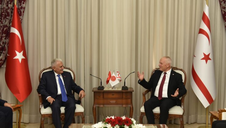 Meclis Başkanı Töre, Binali Yıldırımı kabul etti