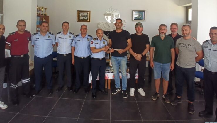 İtfaiye Haftası etkinlikleri kapsamında Şampiyon Melekleri Yaşatma Derneği’ne  bağış yapıldı