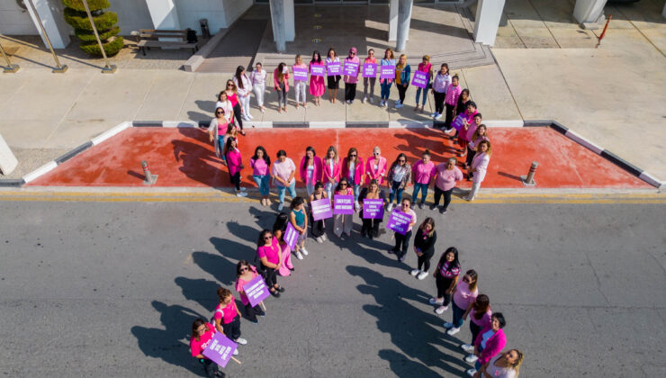 Gazimağusa Belediyesi’nden meme kanseri farkındalık ayına destek etkinliği