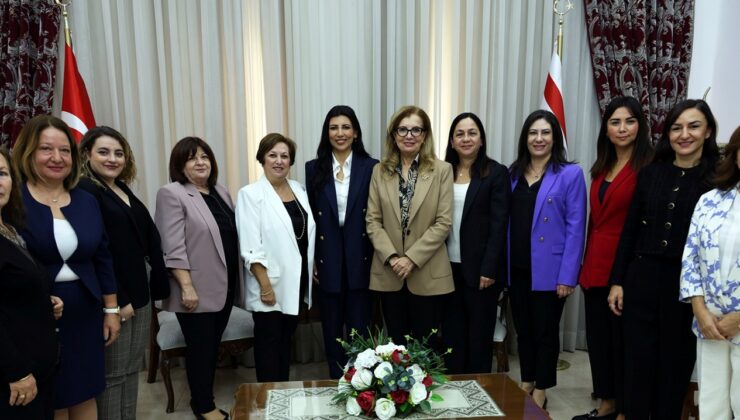 Özdenefe, Girne Emekçi Kadınlar Kooperatifi heyetini kabul etti