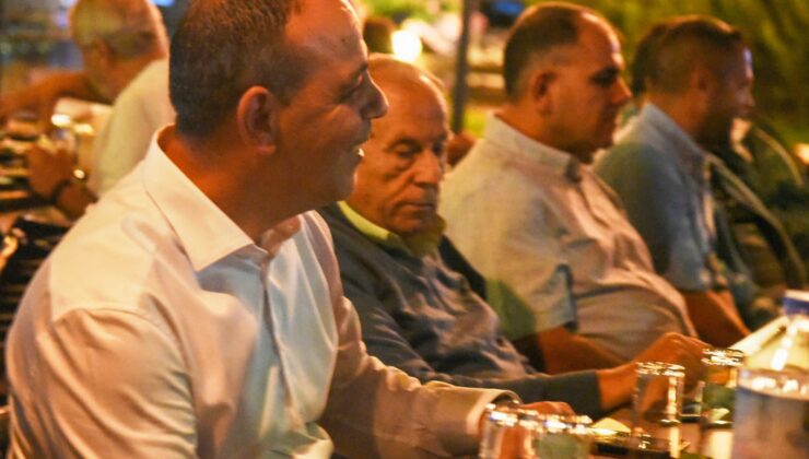 LTB Başkanı Harmancı, bölge  muhtarlarıyla dayanışma yemeğinde buluştu