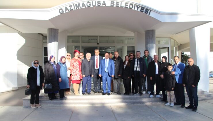 Türkiye-Kıbrıs Türk Cumhuriyeti İşbirliği Cemiyeti Gazimağusa Belediye Başkanı Uluçay’ı ziyaret etti – BRTK