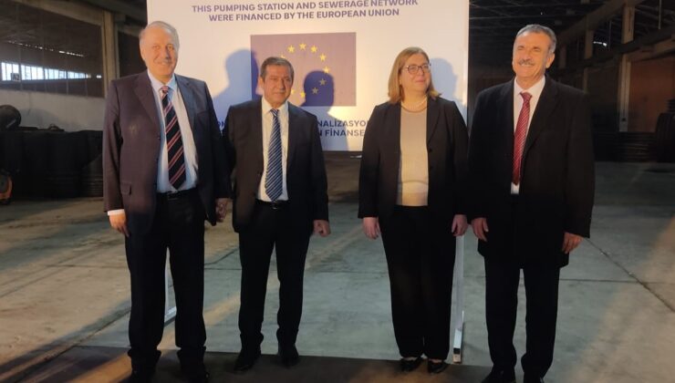 Gazimağusa’da yürütülen kanalizasyon projesi tamamlandı – BRTK