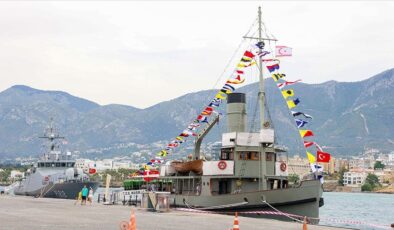 TCG Nusret Müze Gemisi Girne’de ziyarete açıldı