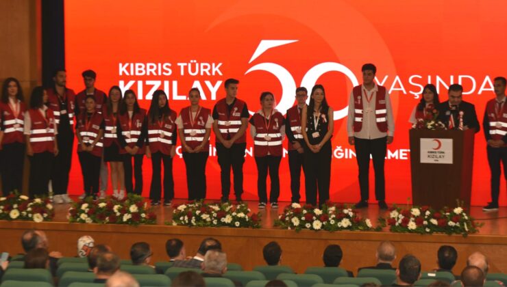 Kıbrıs Türk Kızılayı’nın 50. kuruluş yıl dönümü kutlandı