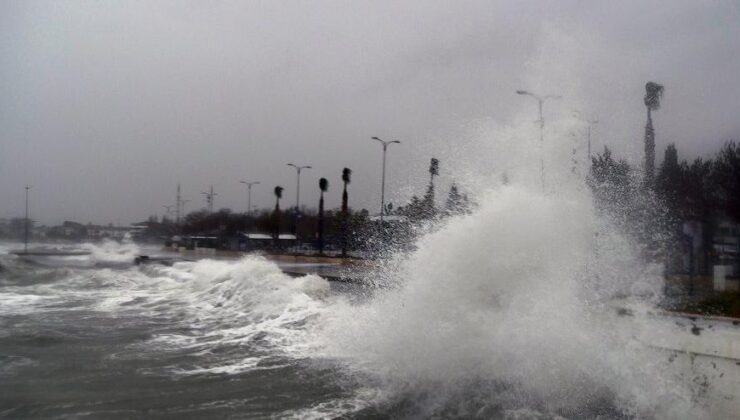 Meteoroloji’den denizlerde şiddetli rüzgar uyarısı