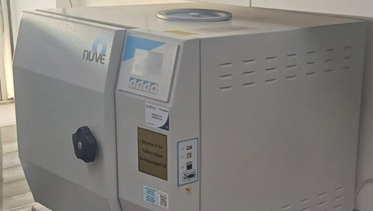 Dr. Burhan Nalbantoğlu Devlet Hastanesi acil servise sterilizasyon cihazı bağışlandı