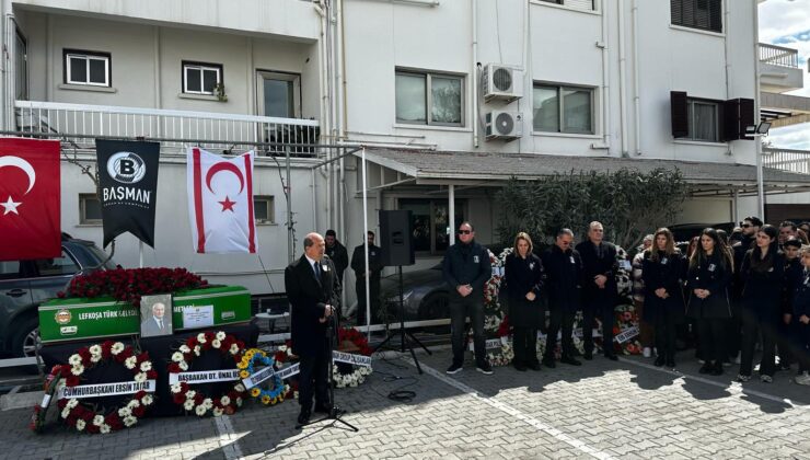 Cumhurbașkanı Tatar:Mustafa Başman, ülke ekonomisine büyük katkıda bulundu