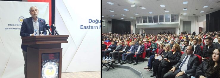 Gazeteci Abbas Güçlü “Gençlik ve Gelecek” konulu söyleşi gerçekleştirdi