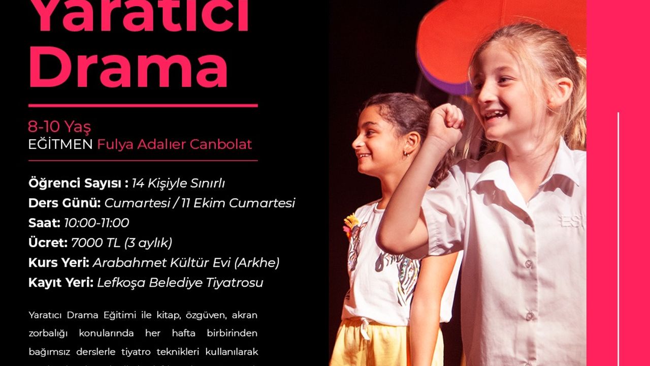 LTB Çocuk ve Gençlik Tiyatrosu kursları başlıyor