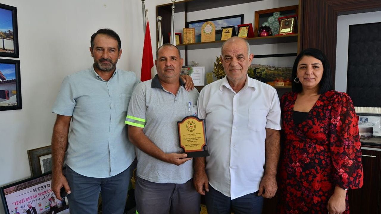 Cengiz Topel Endüstri Meslek Lisesi’nden Lefke Belediyesi’ne ziyaret