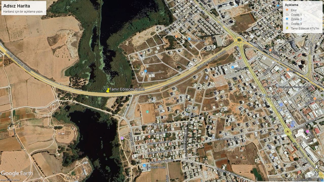 Lefkoşa – Gazimağusa bölünmüş anayolunda bakım, onarım yapılacak