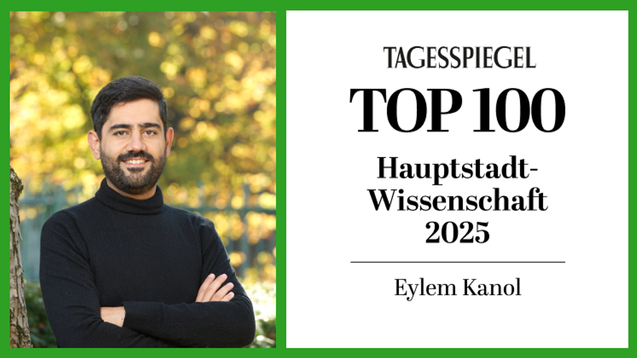 Kıbrıslı Türk Eylem Kanol Berlin’de ilk 100 bilim insanı arasında gösterildi