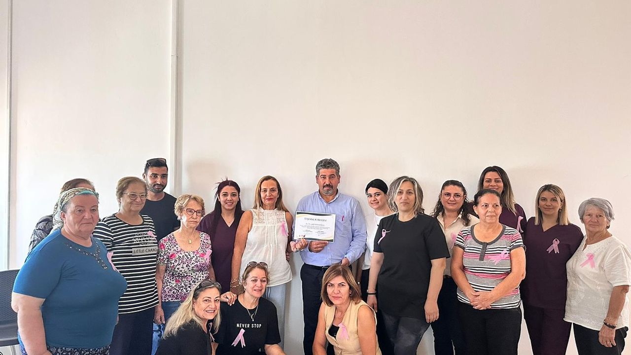 Lefke’de “meme kanserinde erken teşhis” konulu seminer